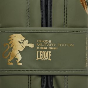 Боксерські рукавиці Leone GN059G MILITARY EDITION Green 10 унцій (капу в комплекті) - Зображення 7