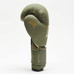 Боксерські рукавиці Leone GN059G MILITARY EDITION Green 10 унцій (капу в комплекті) - Зображення 5