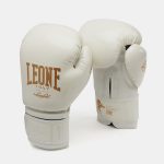Боксерські рукавиці Leone GN059W White/Gold 10 унцій (капу в комплекті) - Зображення 2