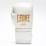 Боксерські рукавиці Leone GN059W White/Gold 10 унцій (капу в комплекті) - Зображення 3