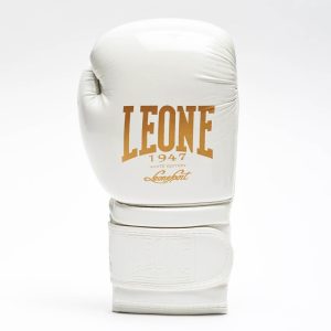 Боксерські рукавиці Leone GN059W White/Gold 10 унцій (капу в комплекті) - Зображення 3