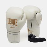 Боксерські рукавиці Leone GN059W White/Gold 10 унцій (капу в комплекті)