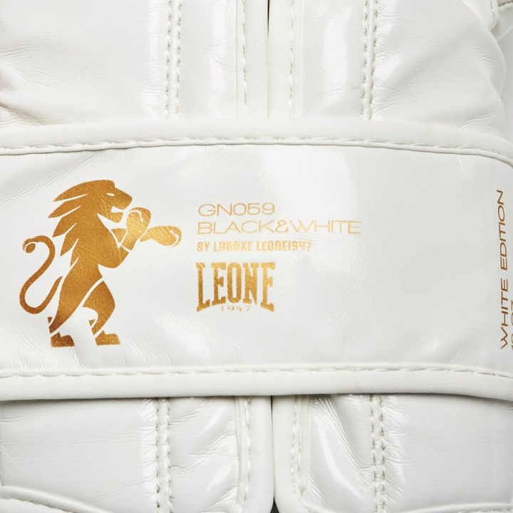 Боксерські рукавиці Leone GN059W White/Gold 12 унцій (капу в комплекті) - Зображення 7