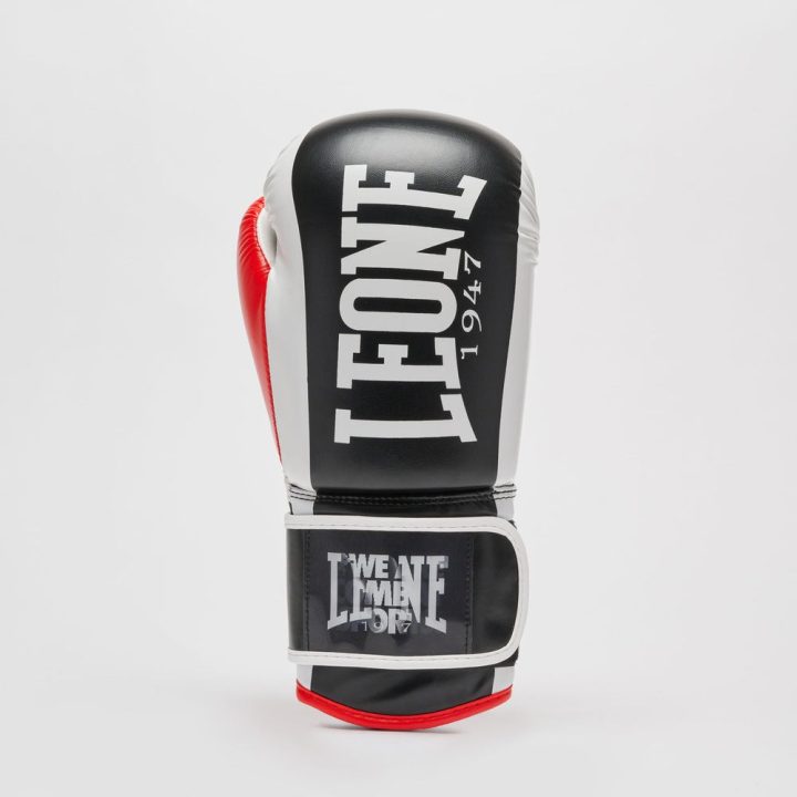 Боксерські рукавиці Leone GN333 LOGO WACS Black 16 унцій (капу в комплекті) - Зображення 3