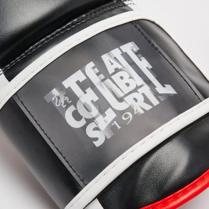 Боксерські рукавиці Leone GN333 LOGO WACS Black 16 унцій (капу в комплекті) - Зображення 9