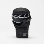 Рукавиці греплінгові для ММА Leone BLACK Edition XL (капа в комплекті) - Зображення 4