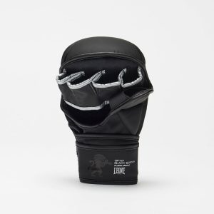 Рукавиці греплінгові для ММА Leone BLACK Edition XL (капа в комплекті) - Зображення 4