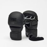 Рукавиці греплінгові для ММА Leone BLACK Edition L (капа в комплекті)