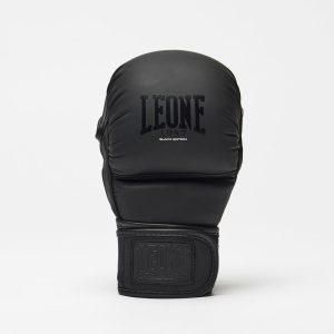 Рукавиці греплінгові для ММА Leone BLACK Edition XL (капа в комплекті) - Зображення 3