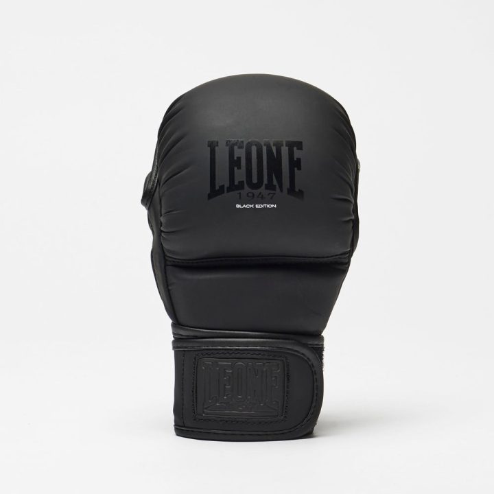 Рукавиці греплінгові для ММА Leone BLACK Edition XL (капа в комплекті) - Зображення 3