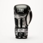 Боксерські рукавиці Leone GN208 ICONIC Black 12 унцій (бинти 4 м. в комплекті) - Зображення 4