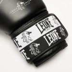 Боксерські рукавиці Leone GN208 ICONIC Black 12 унцій (бинти 4 м. в комплекті) - Зображення 8