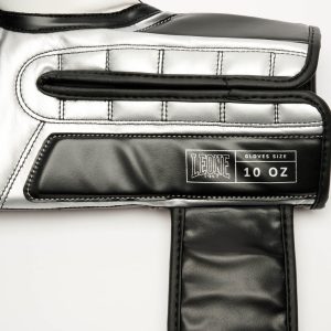 Боксерські рукавиці Leone GN208 ICONIC Black 12 унцій (бинти 4 м. в комплекті) - Зображення 10