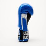Боксерські рукавиці Leone GN208 ICONIC Blue 14 унцій (бинти 4 м. в комплекті) - Зображення 5