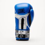 Боксерські рукавиці Leone GN208 ICONIC Blue 14 унцій (бинти 4 м. в комплекті) - Зображення 4
