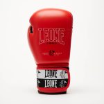 Боксерські рукавиці Leone GN208 ICONIC Red 12 унцій (бинти 4 м. в комплекті) - Зображення 3
