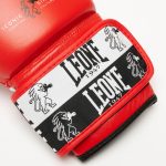 Боксерські рукавиці Leone GN208 ICONIC Red 12 унцій (бинти 4 м. в комплекті) - Зображення 9
