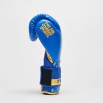 Боксерські рукавиці Leone GN220 DNA Blue 10 унцій (бинти 4 м. в комплекті) - Зображення 6