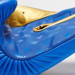 Боксерські рукавиці Leone GN220 DNA Blue 10 унцій (бинти 4 м. в комплекті) - Зображення 7