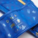Боксерські рукавиці Leone GN220 DNA Blue 10 унцій (бинти 4 м. в комплекті) - Зображення 8