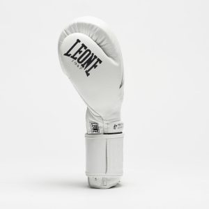 Боксерські рукавиці Leone GN111 THE GREATEST White 12 унцій (бинти 4 м. в комплекті) - Зображення 5