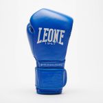 Боксерські рукавиці Leone GN111 THE GREATEST Blue 14 унцій (бинти 4 м. в комплекті) - Зображення 3