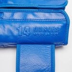 Боксерські рукавиці Leone GN111 THE GREATEST Blue 14 унцій (бинти 4 м. в комплекті) - Зображення 7