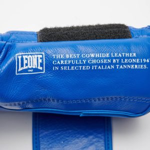 Боксерські рукавиці Leone GN111 THE GREATEST Blue 14 унцій (бинти 4 м. в комплекті) - Зображення 9