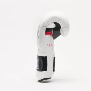 Боксерські рукавиці Leone GN113 IL TECNICO N3 White 12 унцій (бинти 4 м. в комплекті) - Зображення 5