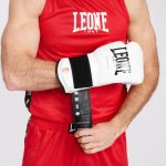 Боксерські рукавиці Leone GN113 IL TECNICO N3 White 12 унцій (бинти 4 м. в комплекті) - Зображення 10
