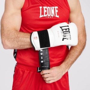 Боксерські рукавиці Leone GN113 IL TECNICO N3 White 12 унцій (бинти 4 м. в комплекті) - Зображення 10