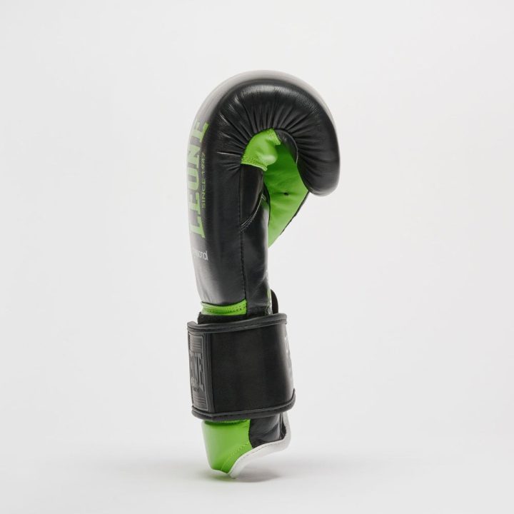 Боксерські рукавиці Leone GN115 PROFESSIONAL 2 Black 10 унцій (бинти 4 м. в комплекті) - Зображення 5