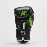 Боксерські рукавиці Leone GN115 PROFESSIONAL 2  Black 14 унцій (бинти 4 м. в комплекті) - Зображення 4