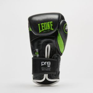 Боксерські рукавиці Leone GN115 PROFESSIONAL 2  Black 14 унцій (бинти 4 м. в комплекті) - Зображення 4