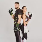 Боксерські рукавиці Leone GN110F REVO FLUO Black 12 унцій (бинти 4 м. в комплекті) - Зображення 10