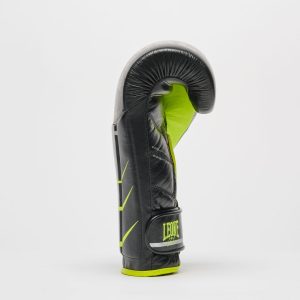 Боксерські рукавиці Leone GN110F REVO FLUO Black 12 унцій (бинти 4 м. в комплекті) - Зображення 4