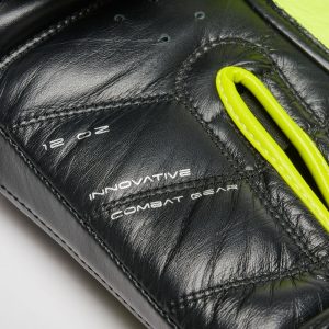 Боксерські рукавиці Leone GN110F REVO FLUO Black 12 унцій (бинти 4 м. в комплекті) - Зображення 7