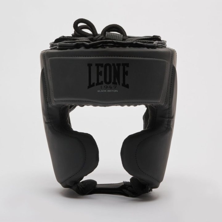Боксерський шолом Leone CS435 BLACK Edition L (капа у комплекті) - Зображення 2