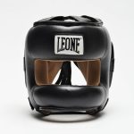 Боксерський шолом з бампером Leone CS425 Black M (капа в комплекті) - Зображення 2