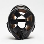 Боксерський шолом з бампером Leone CS425 Black M (капа в комплекті) - Зображення 3