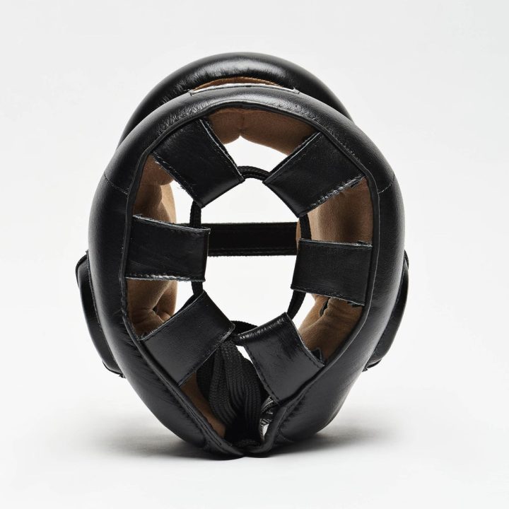 Боксерський шолом з бампером Leone CS425 Black M (капа в комплекті) - Зображення 3