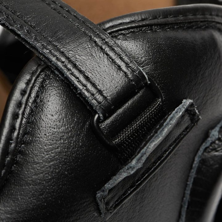 Боксерський шолом з бампером Leone CS425 Black M (капа в комплекті) - Зображення 6