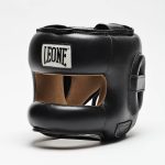 Боксерський шолом з бампером Leone CS425 Black M (капа в комплекті) - Зображення 9