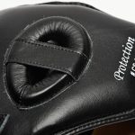 Боксерський шолом з бампером Leone CS425 Black M (капа в комплекті) - Зображення 7