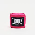 Бинти для боксу Leone AB705 Pink 3.5m - Зображення 2