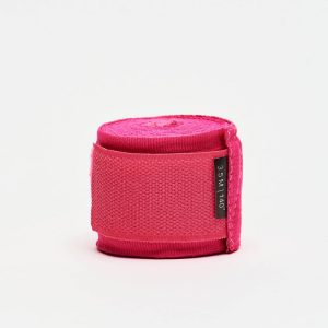 Бинти для боксу Leone AB705 Pink 3.5m - Зображення 4