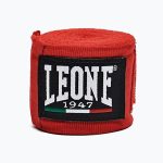 Бинти для боксу Leone AB705 Red 3.5m - Зображення 2