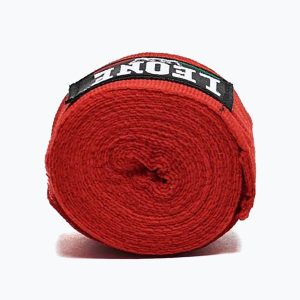 Бинти для боксу Leone AB705 Red 3.5m - Зображення 4