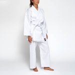 Костюм для карате Leone AB400 для дітей і дорослих, зріст 180 см (карате кімоно) - Зображення 9