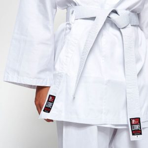 Костюм для карате Leone AB400 для дітей і дорослих, зріст 180 см (карате кімоно) - Зображення 10
